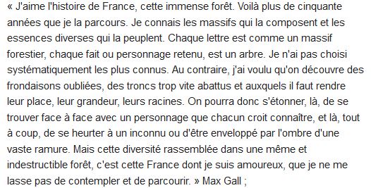  Dictionnaire amoureux : de l'histoire de France 