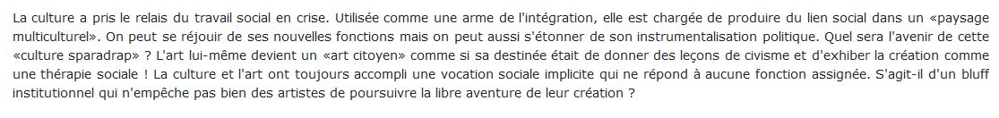 Les usages sociaux de l’art, Henri-Pierre Jeudy 