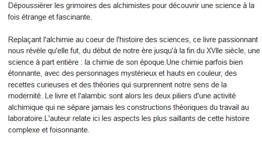  Histoire de l'alchimie 