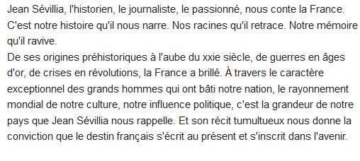  Histoire passionnée de la France 