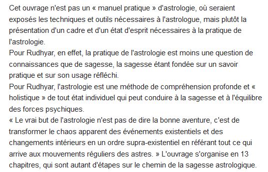  La pratique de l'astrologie 