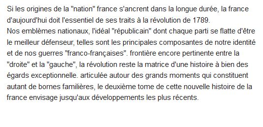  Nouvelle histoire de France t.2 ; de la Révolution à nos jours 