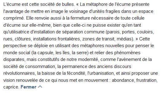 écumes ; sphères III
