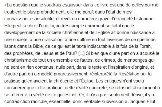  La subversion du christianisme 