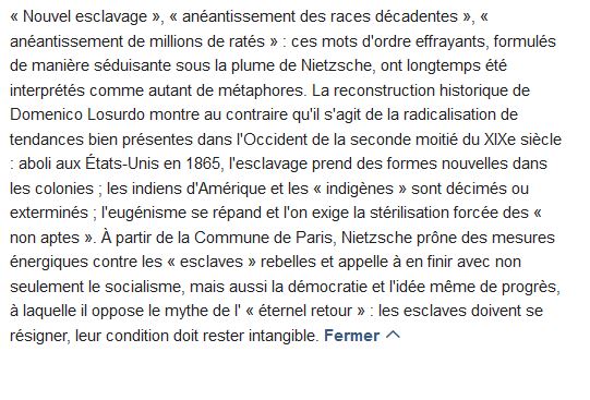  Nietzsche philosophe réactionnaire ; pour une biographie politique 