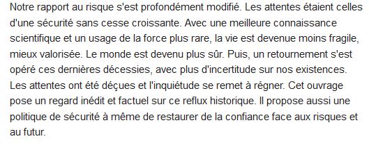 Sociétés sécuritaires ou sociétés de confiance ? , Jacques Pelletan 