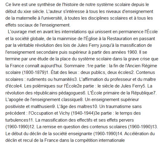  L'école en France du XIXe siècle a nos jours 