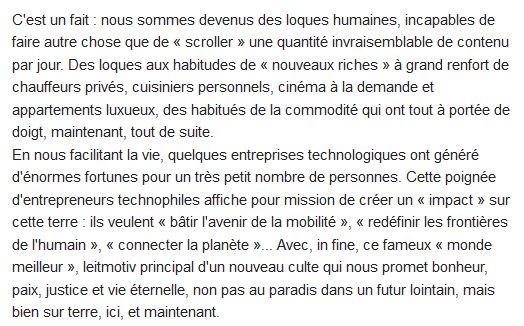  Les possédés ; comment la nouvelle oligarchie de la tech a pris le contrôle de nos vies 