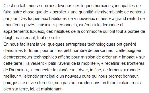  Les possédés ; comment la nouvelle oligarchie de la tech a pris le contrôle de nos vies 