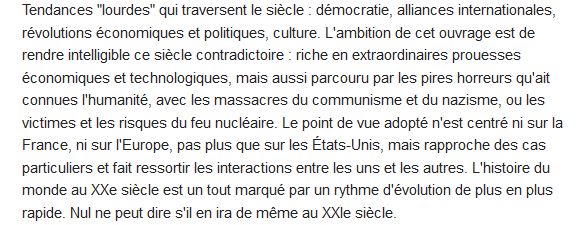  Initiation a l'histoire du monde au xxe siecle 