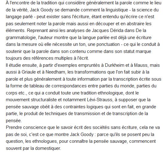  La raison graphique la domestication de la pensée sauvage 