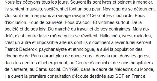  Les naufragés : avec les clochards de Paris 