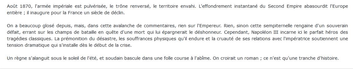 Napoléon III dans la débâcle