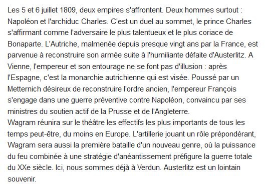  Wagram ; 5-6 juillet 1809 