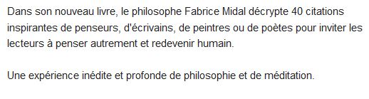  3 minutes de philosophie pour redevenir humain 