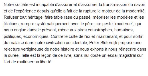  Après nous le deluge ; les temps modernes comme expérience antigénéalogique 