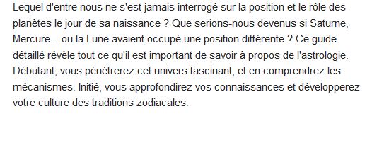  La bible de l'astrologie 