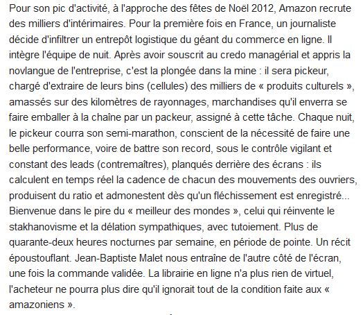  En Amazonie ; infiltré dans le « meilleur des mondes » 