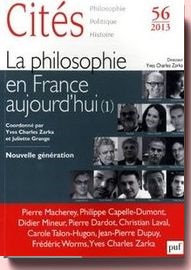 La philosophie en France aujourd'hui