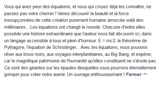  17 équations qui ont changé le monde 