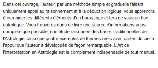  L'art de l'interprétation en astrologie 