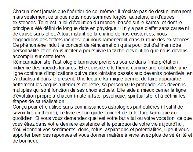 Astrologie : clef des vies antérieures, de Irène Andrieu