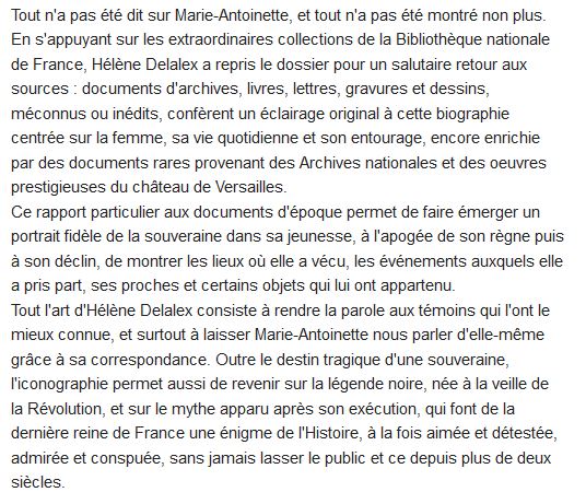  Marie-Antoinette : la légèreté et la constance 