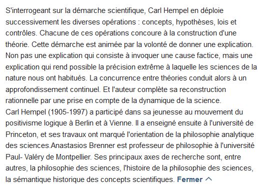  éléments d'épistémologie 