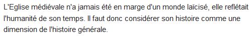  Histoire religieuse de l'Occident médiéval 