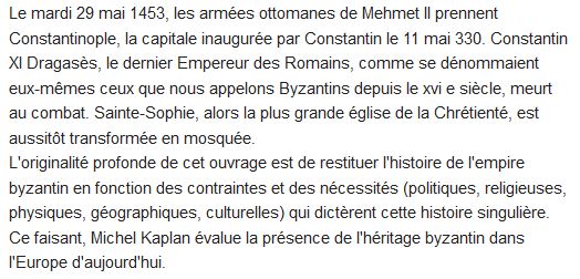  Pourquoi Byzance ? un empire de onze siècles 