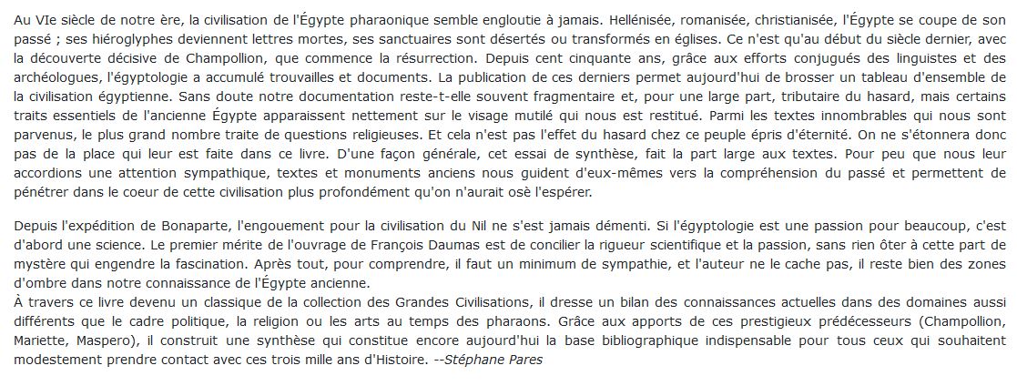 Civilisation de l'Égypte pharaonique