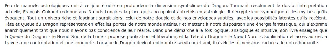Symbolisme et interprétation des Noeuds Lunaires, François Guiraud 