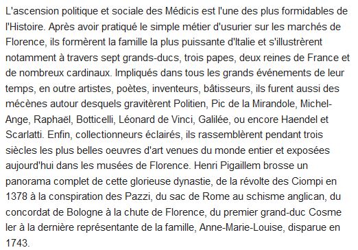  Les Médicis 