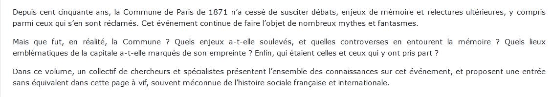 Les acteurs, l'événement, les lieux