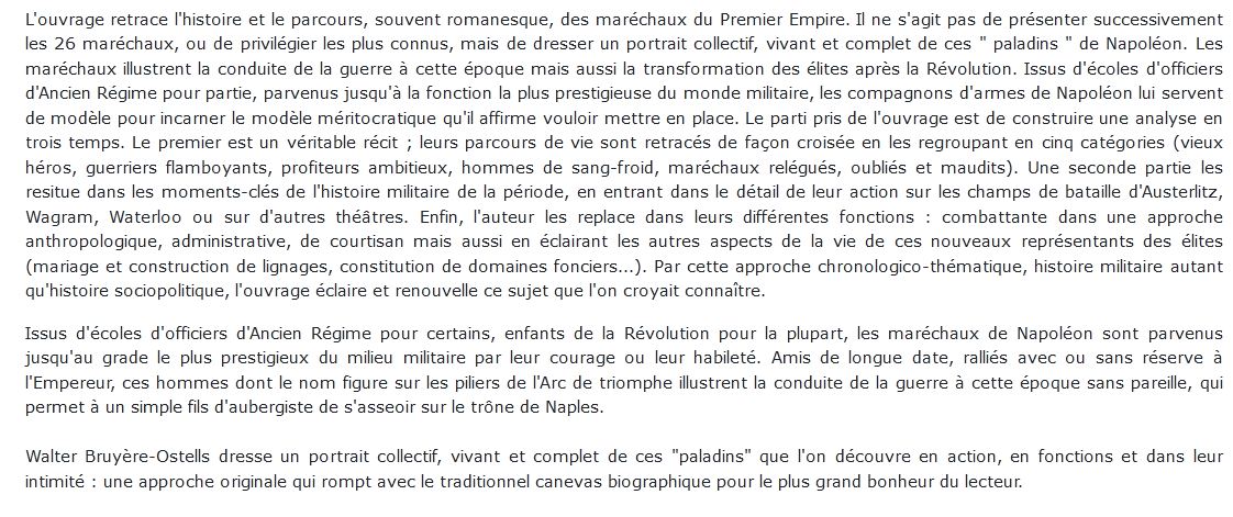 maréchaux d'Empire