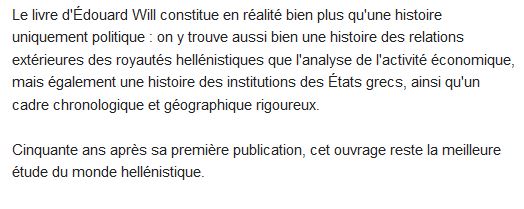  Histoire politique du monde hellénistique, 323-30 avant J.-C. 