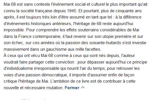  Mai 68 l'héritage impossible 