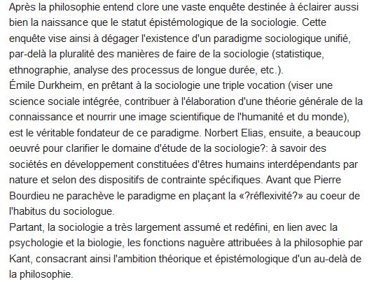 Après la philosophie