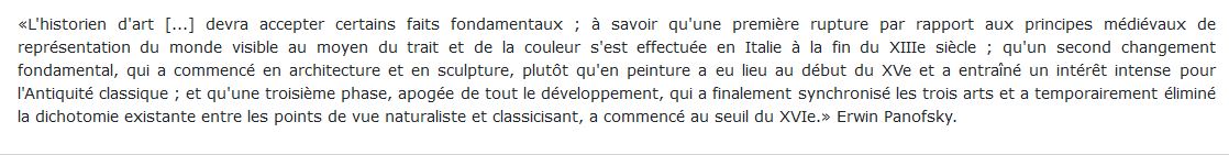 La Renaissance et ses avant-courriers