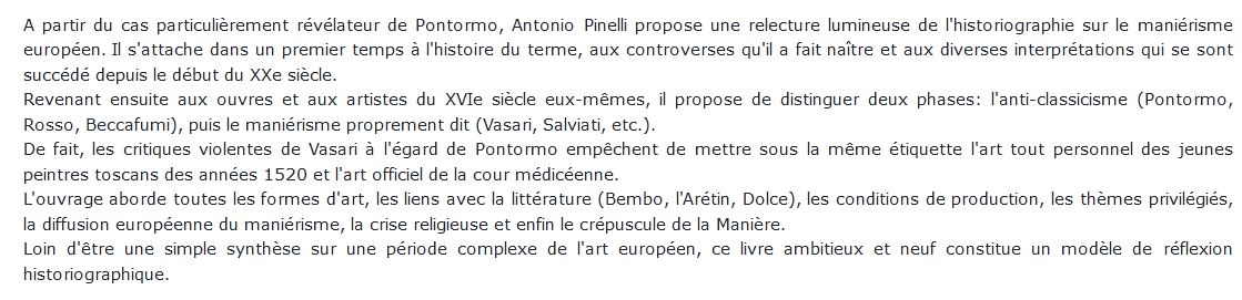 La belle manière Antonio Pinelli