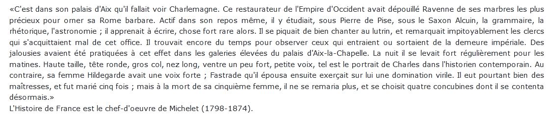 La Gaule, les invasions, Charlemagne