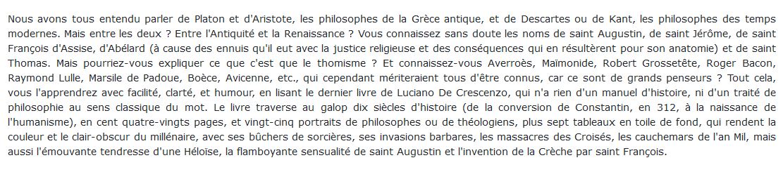 Philosophes du Moyen Âge