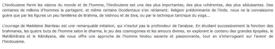 Anthropologie D'Une Civilisation