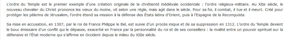 Une chevalerie chrétienne au Moyen Âge