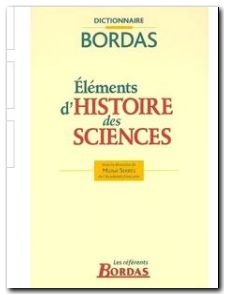 ELEMENTS D'HISTOIRE DES SCIENCES