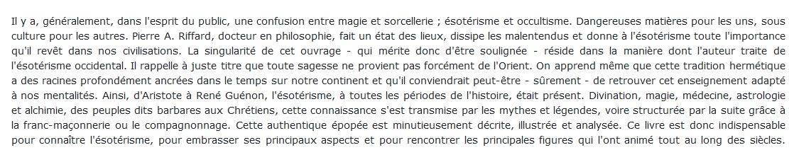 Esotérisme