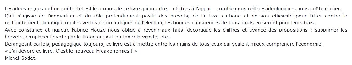 Facture des idées reçues