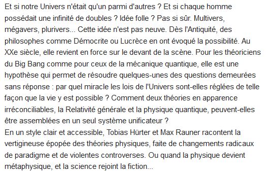  Les univers parallèles 