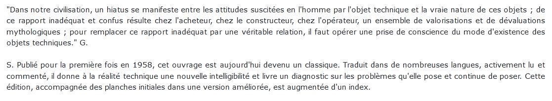 Gilbert Simondon