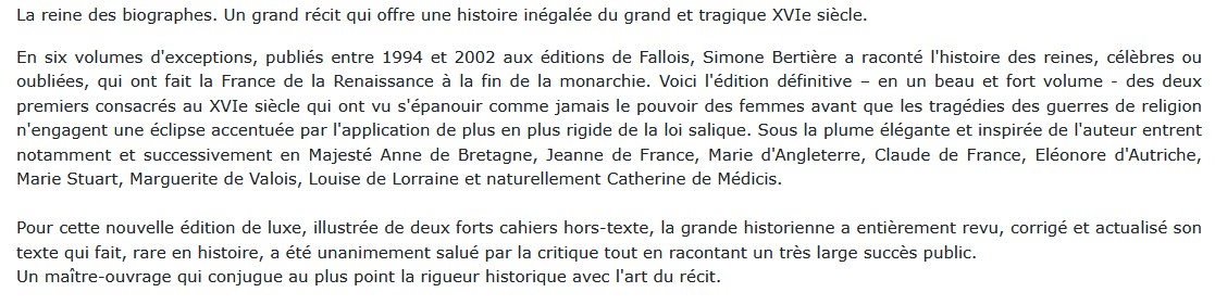 Les reines de France
